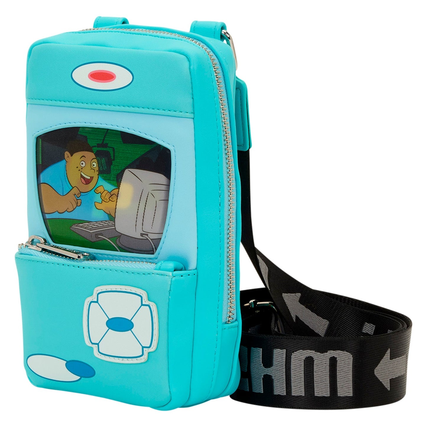 Loungefly x Disney Kim Possible Kimmunicator Sling Crossbody Bag - GeekCore