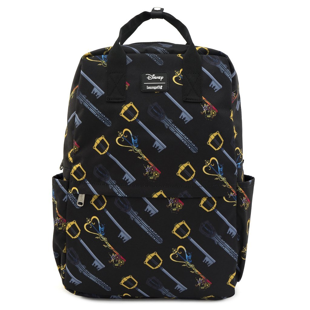 Loungefly x Disney Kingdom Hearts Keyblade Canvas Backpack - GeekCore