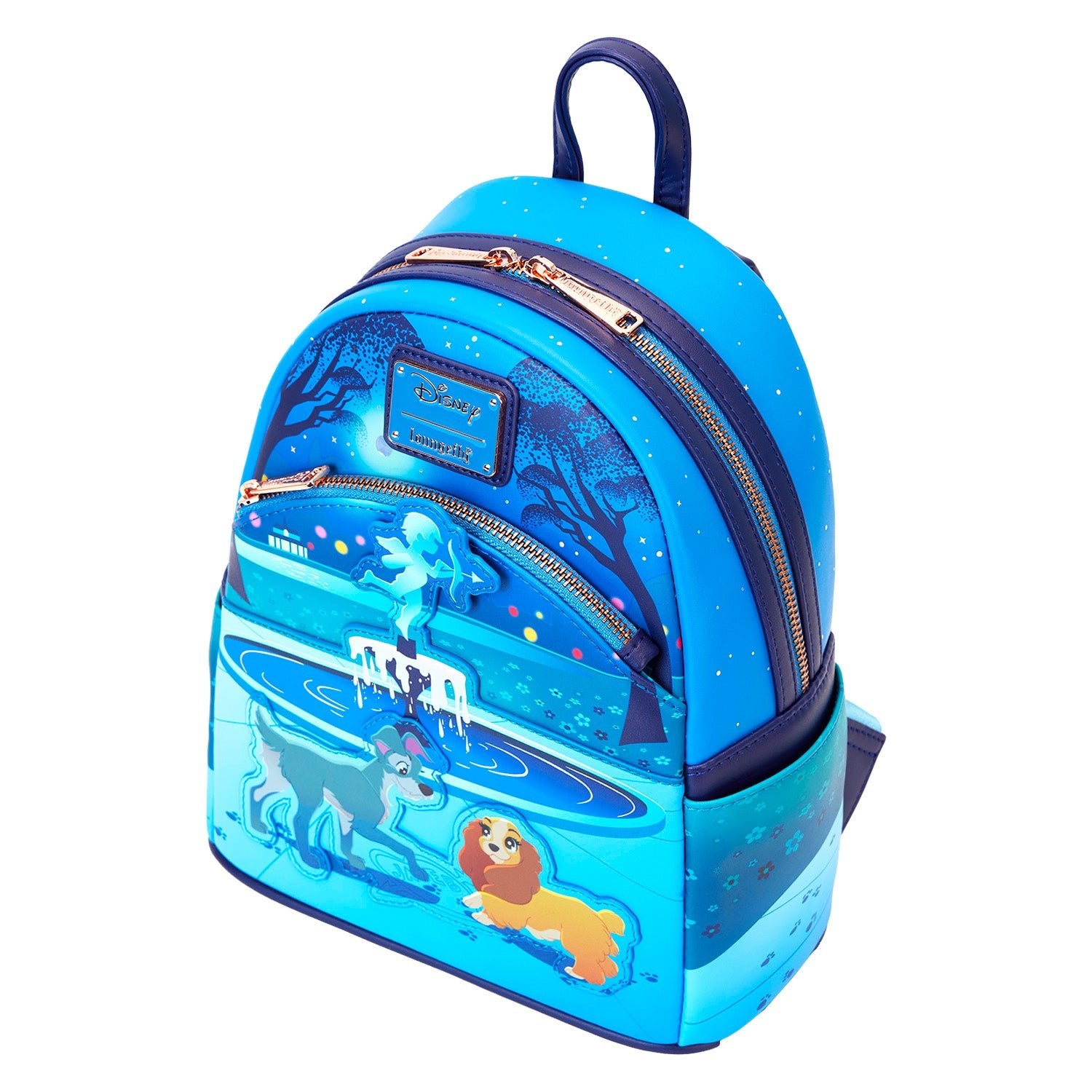 Loungefly x Disney Lady and the Tramp 70th Anniversary Mini Backpack - GeekCore