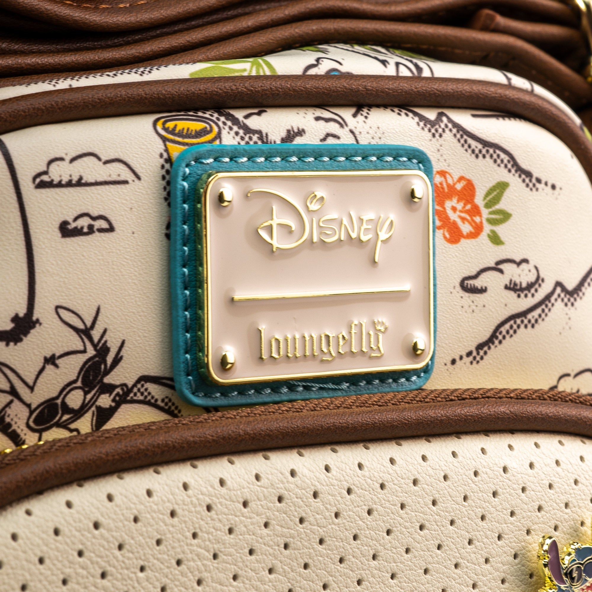 Loungefly x Disney Lilo and Stitch Aloha Pin Collector Crossbody