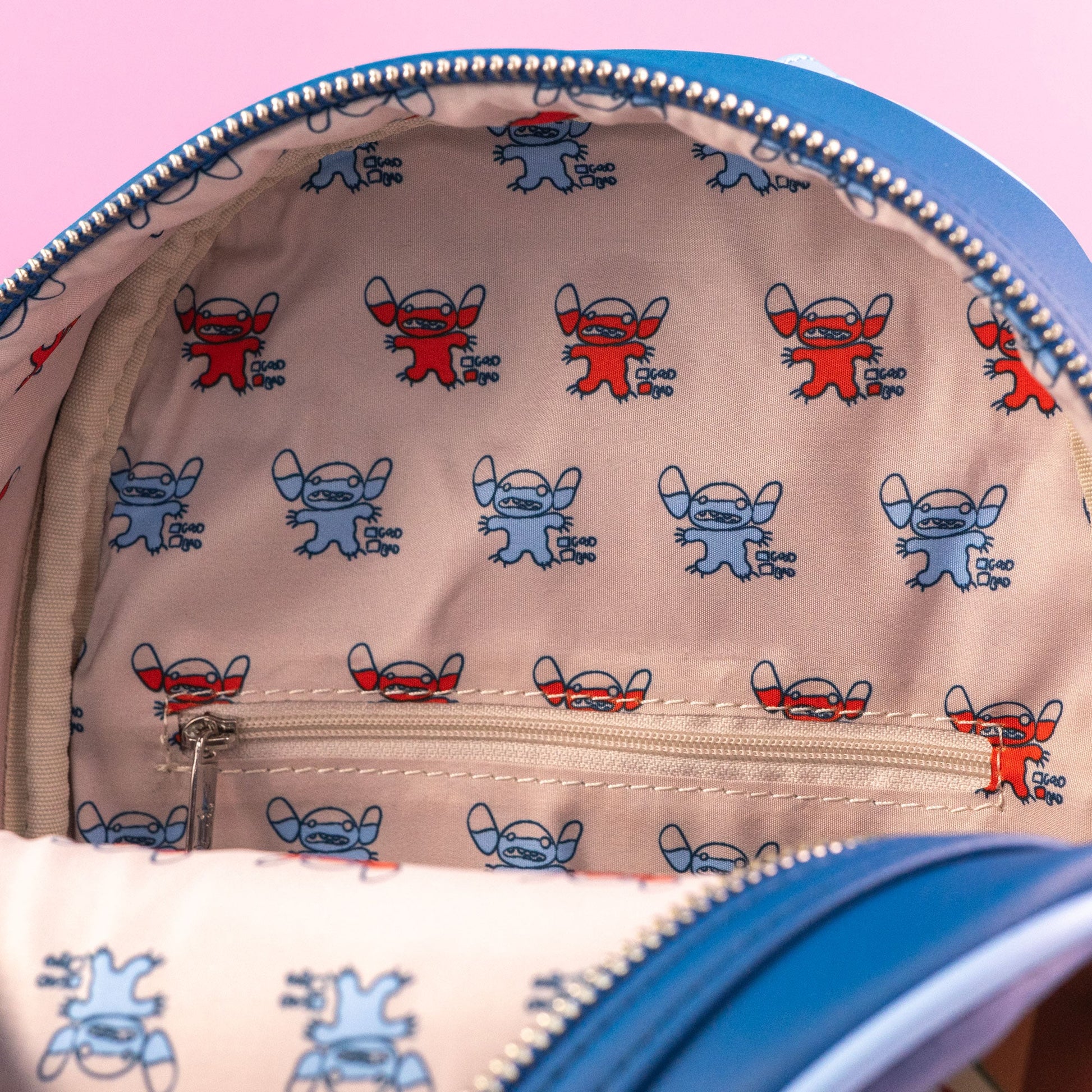 Loungefly x Disney Lilo and Stitch Badness Level Mini Backpack - GeekCore