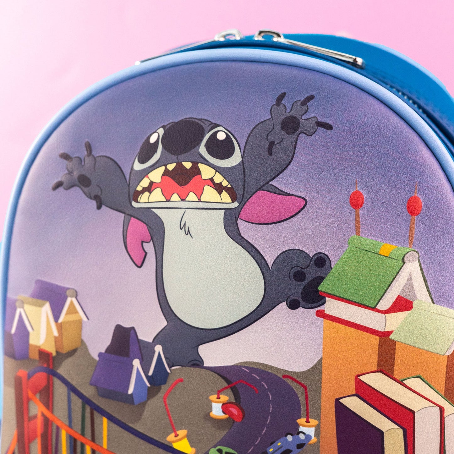 Loungefly x Disney Lilo and Stitch Badness Level Mini Backpack - GeekCore