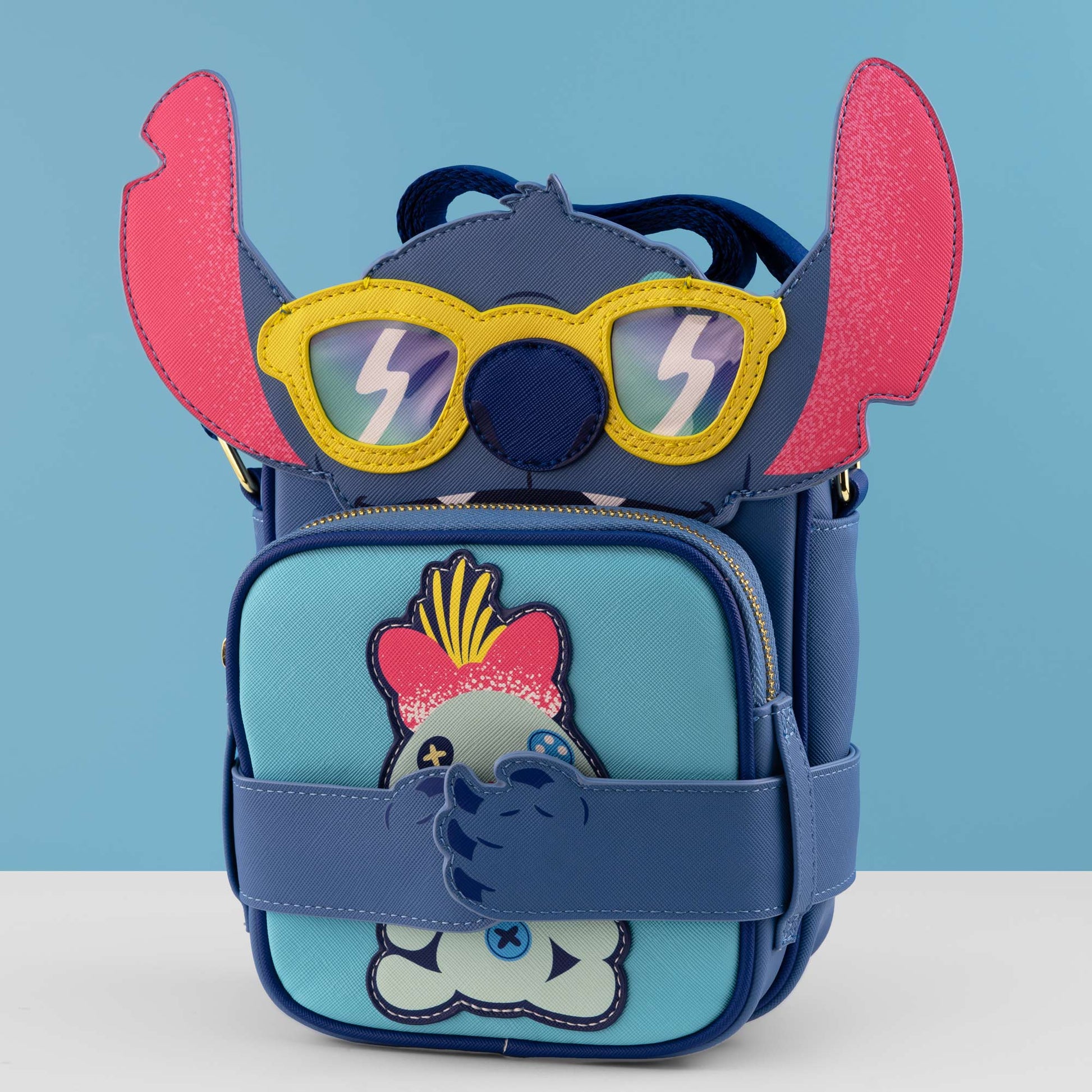 Loungefly x Disney Lilo and Stitch Beach Day Crossbuddies Bag - GeekCore