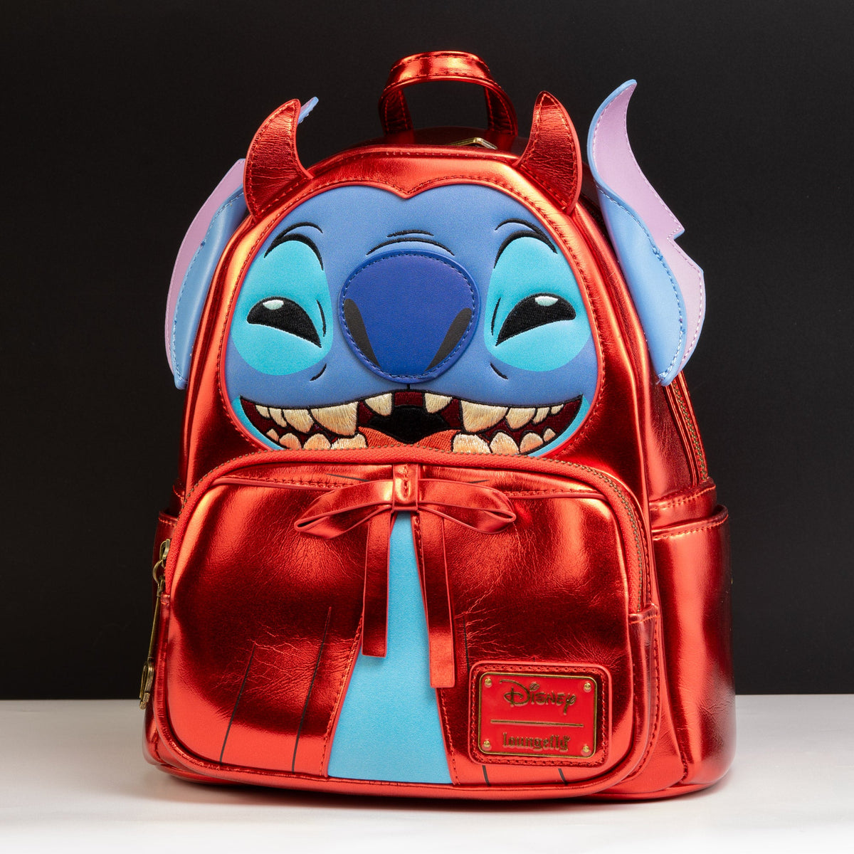 Loungefly x Disney Lilo and Stitch Devil Stitch Cosplay Mini Backpack ...