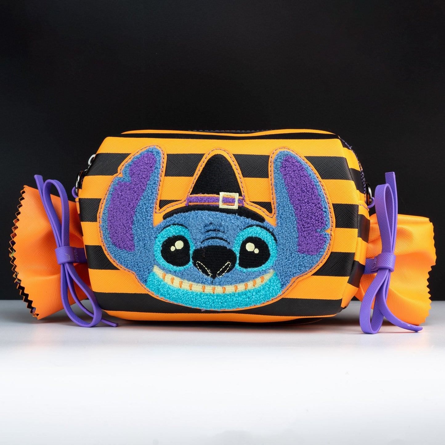 Loungefly x Disney Lilo and Stitch Halloween Candy Wrapper Crossbody Bag - GeekCore