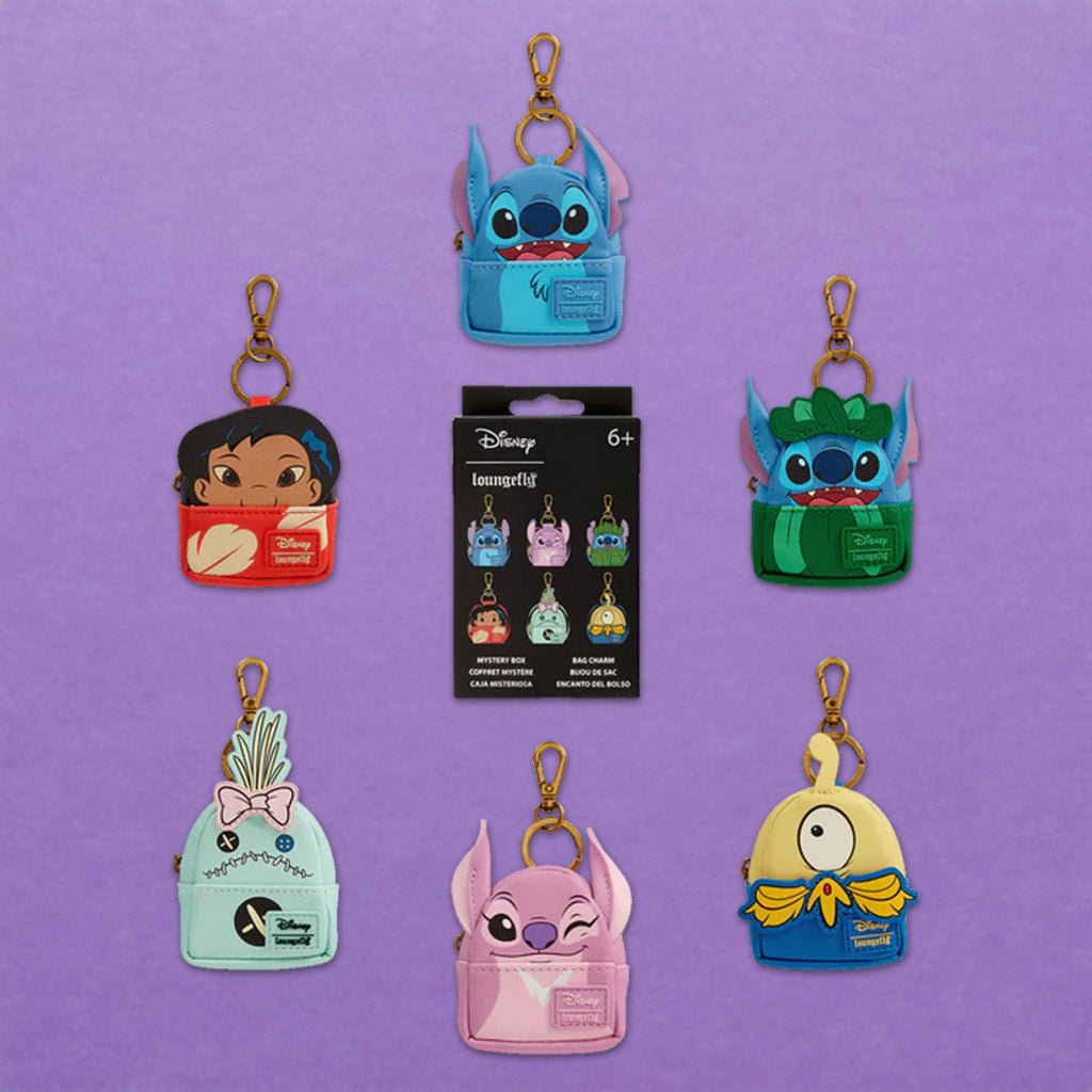 Loungefly x Disney Lilo And Stitch Mini Backpack Mystery Bag Charms - GeekCore