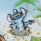 Loungefly x Disney Lilo and Stitch Springtime Stitch 3 Inch Sliding Pin - GeekCore