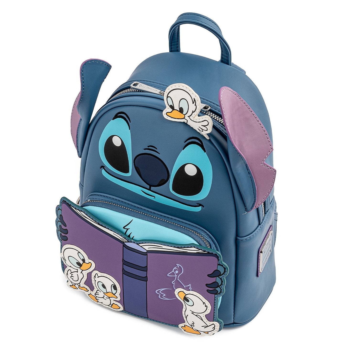 Loungefly x Disney Lilo and Stitch Story Time Duckies Mini Backpack - GeekCore