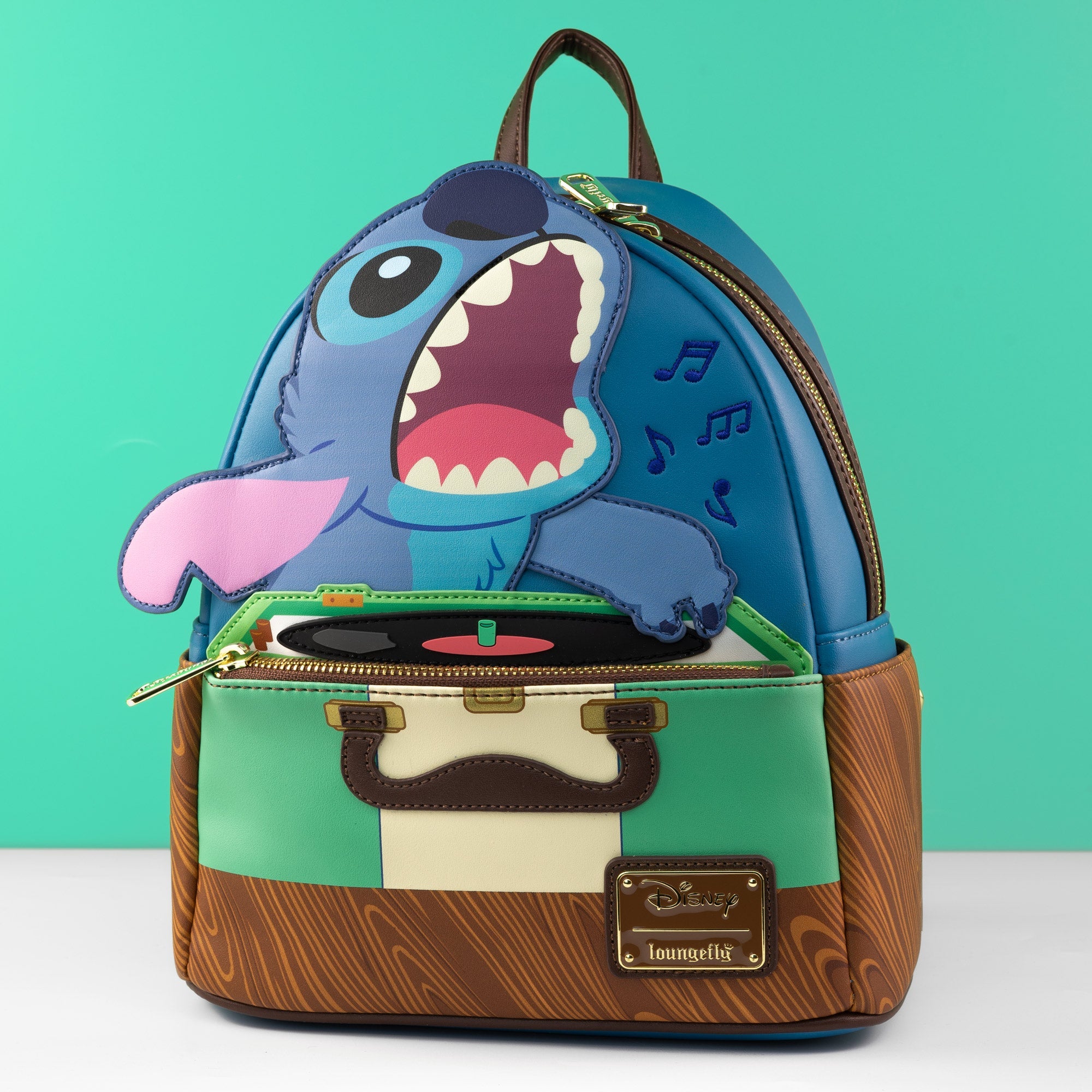 Loungefly x Disney Lilo and Stitch Turntable Mini Backpack – GeekCore