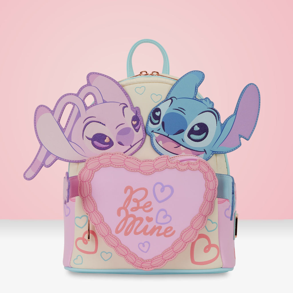 Loungefly x Disney Lilo & Stitch Be Mine Mini Backpack - GeekCore
