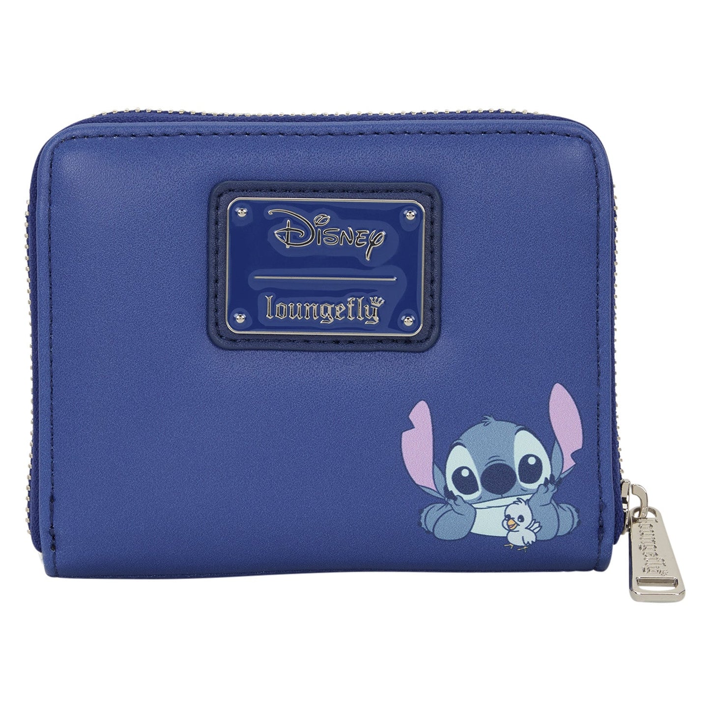 Loungefly x Disney Lilo & Stitch Minimal Sitting on Rock with Bird Zip - Around Wallet - GeekCore