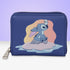 Loungefly x Disney Lilo & Stitch Minimal Sitting on Rock with Bird Zip - Around Wallet - GeekCore