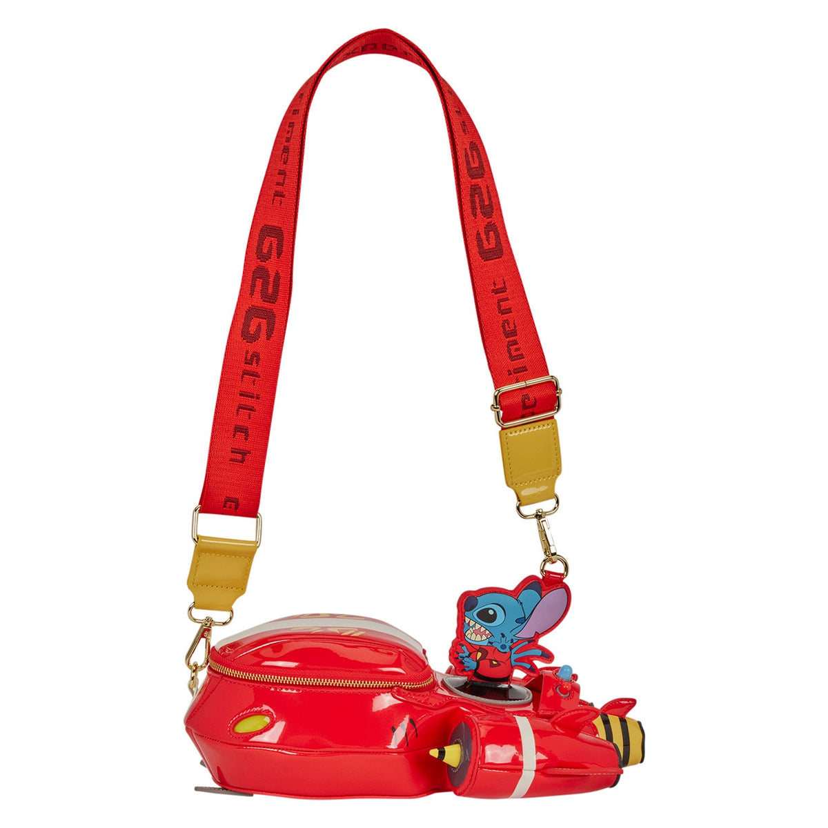 Loungefly x Disney Lilo & Stitch Stitch Ship Figural Crossbody Bag - GeekCore
