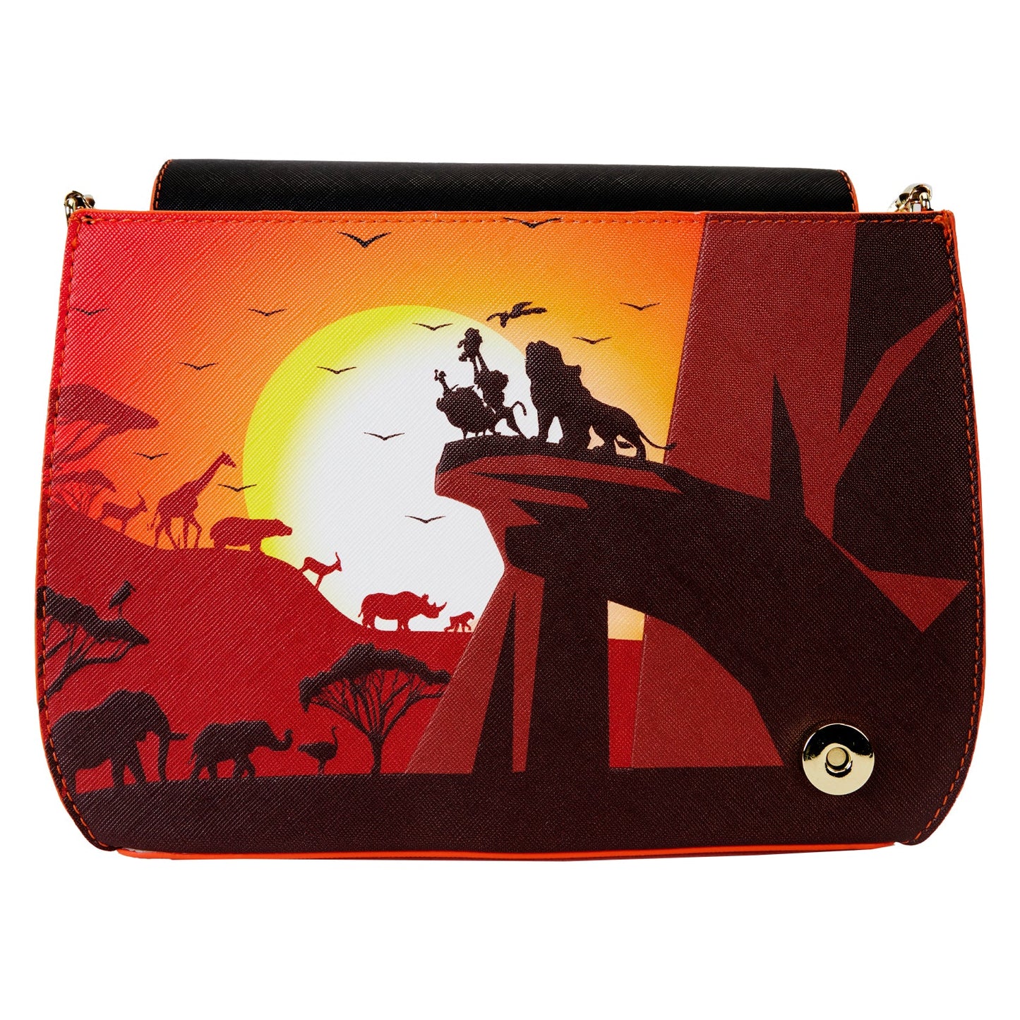 Loungefly x Disney Lion King 30th Anniversary Pride Rock Crossbody Bag - GeekCore