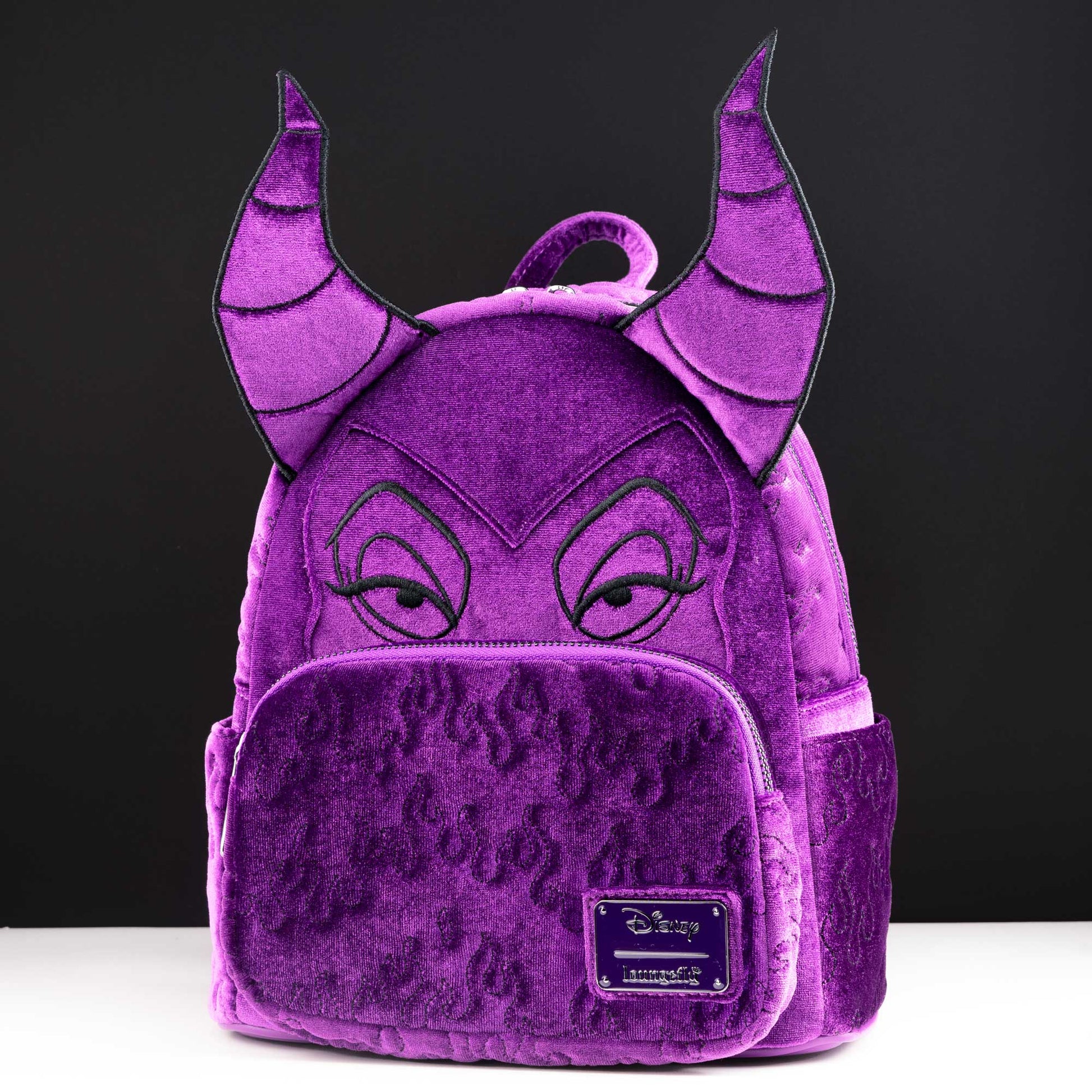 Loungefly x Disney Maleficent Cosplay Velvet Mini Backpack – GeekCore