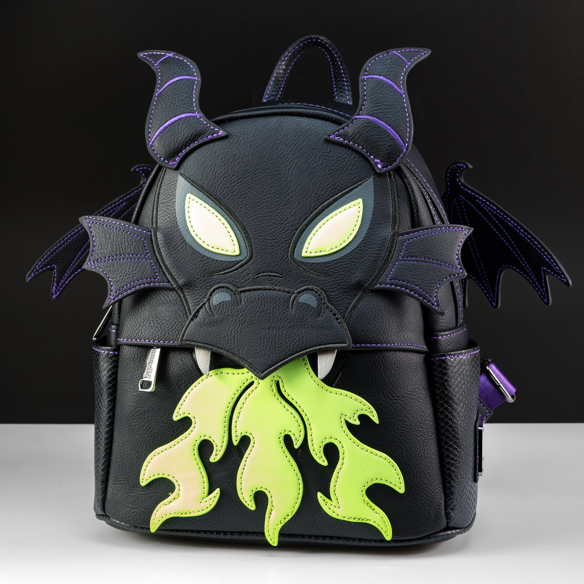 disney villains maleficent dragon mini backpack LOUNGEFLY Window Box Like Maleficent Sleeping Beauty Maleficent Dragon Convertible