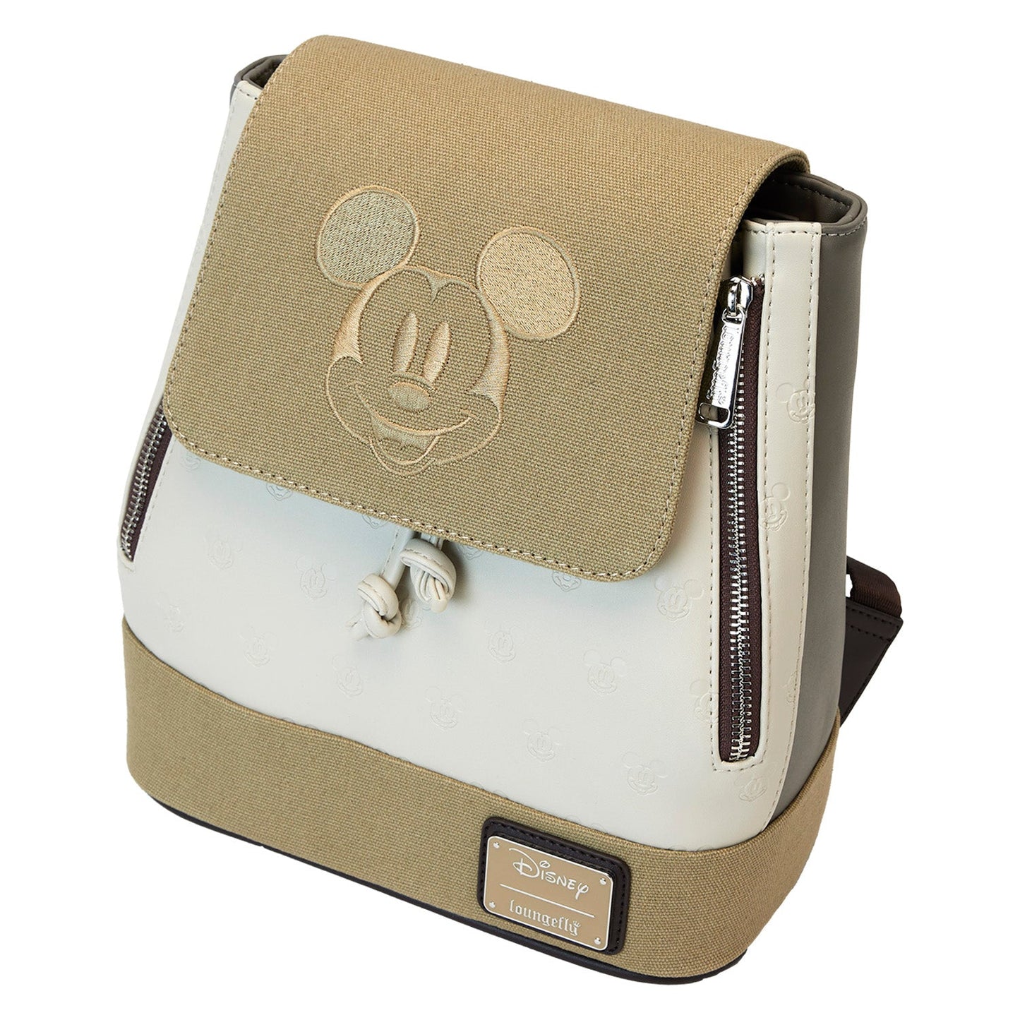 Loungefly x Disney Mickey And Friends Canvas Mini Backpack - GeekCore