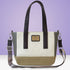 Loungefly x Disney Mickey And Friends Faux Leather And Canvas Mini Tote Bag - GeekCore