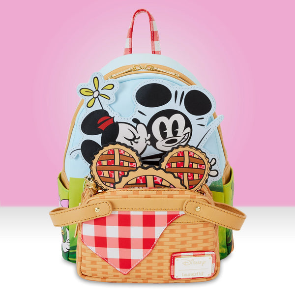 Loungefly x Disney Mickey and Friends Picnic Mini Backpack  display picture 1
