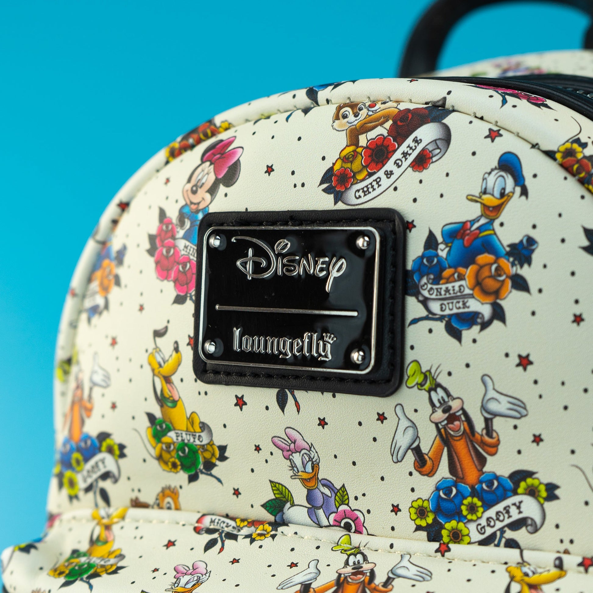 disney tattoo mini backpack Loungefly x Disney Mickey and Friends Tattoo Mini Backpack – GeekCore