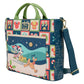 Loungefly x Disney Mickey and Minnie Holiday Convertible Tote Bag - GeekCore