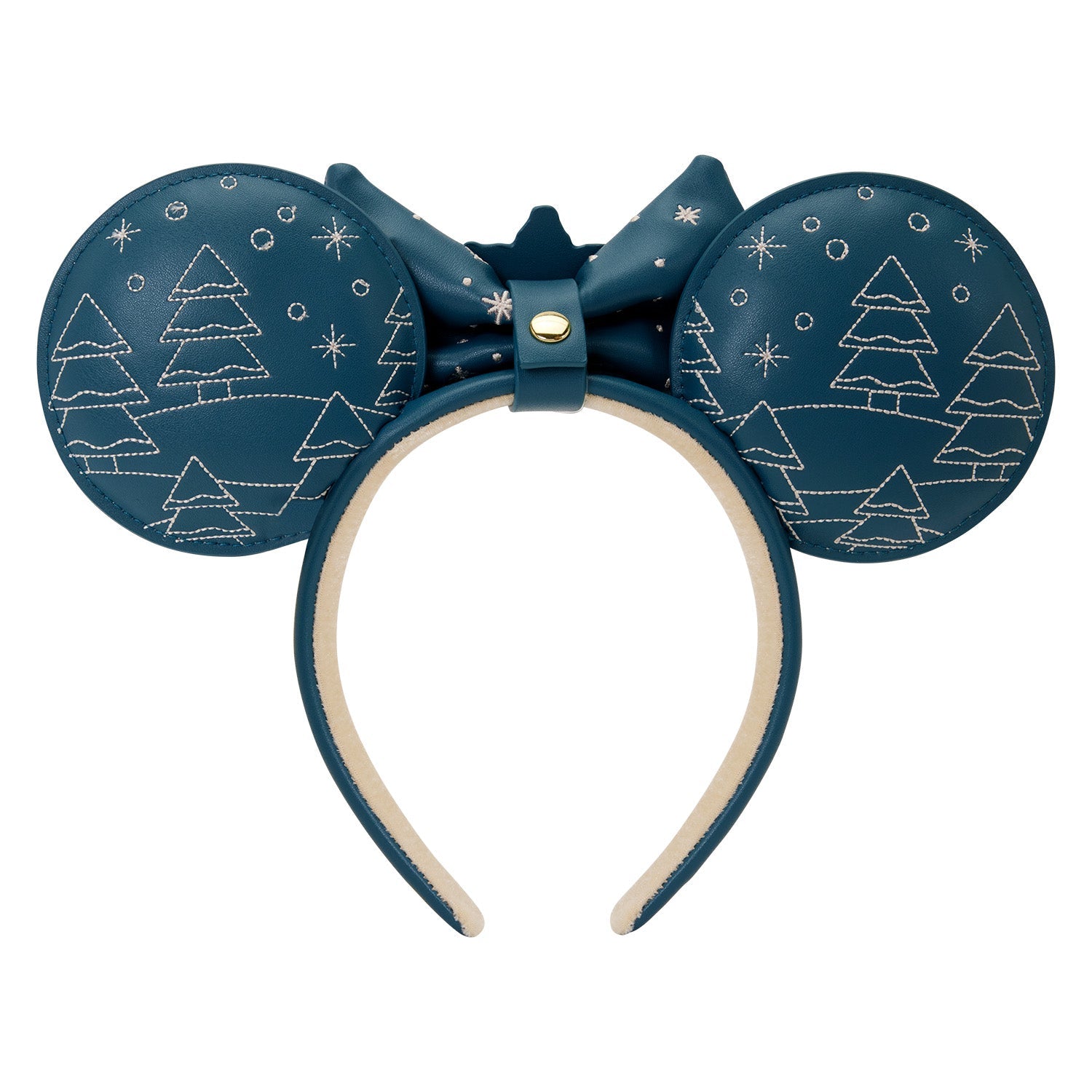Loungefly x Disney Mickey and Minnie Holiday Ear Headband - GeekCore
