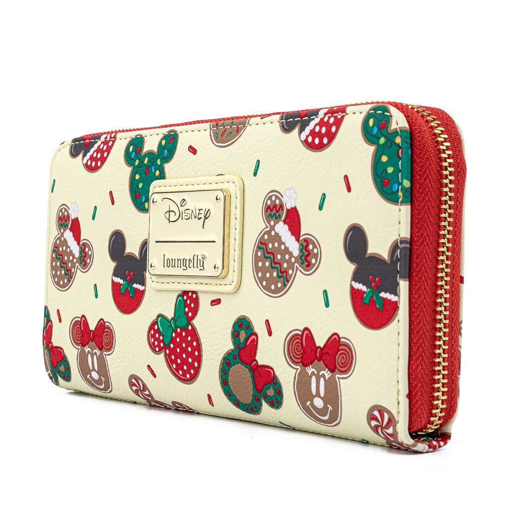 Loungefly x Disney Mickey and Minnie Mouse Christmas Cookie Purse