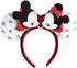 Loungefly x Disney Mickey and Minnie Mouse Heart Headband - GeekCore