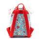 Loungefly x Disney Mickey and Minnie Mouse Snowman Print Mini Backpack and Headband Set - GeekCore