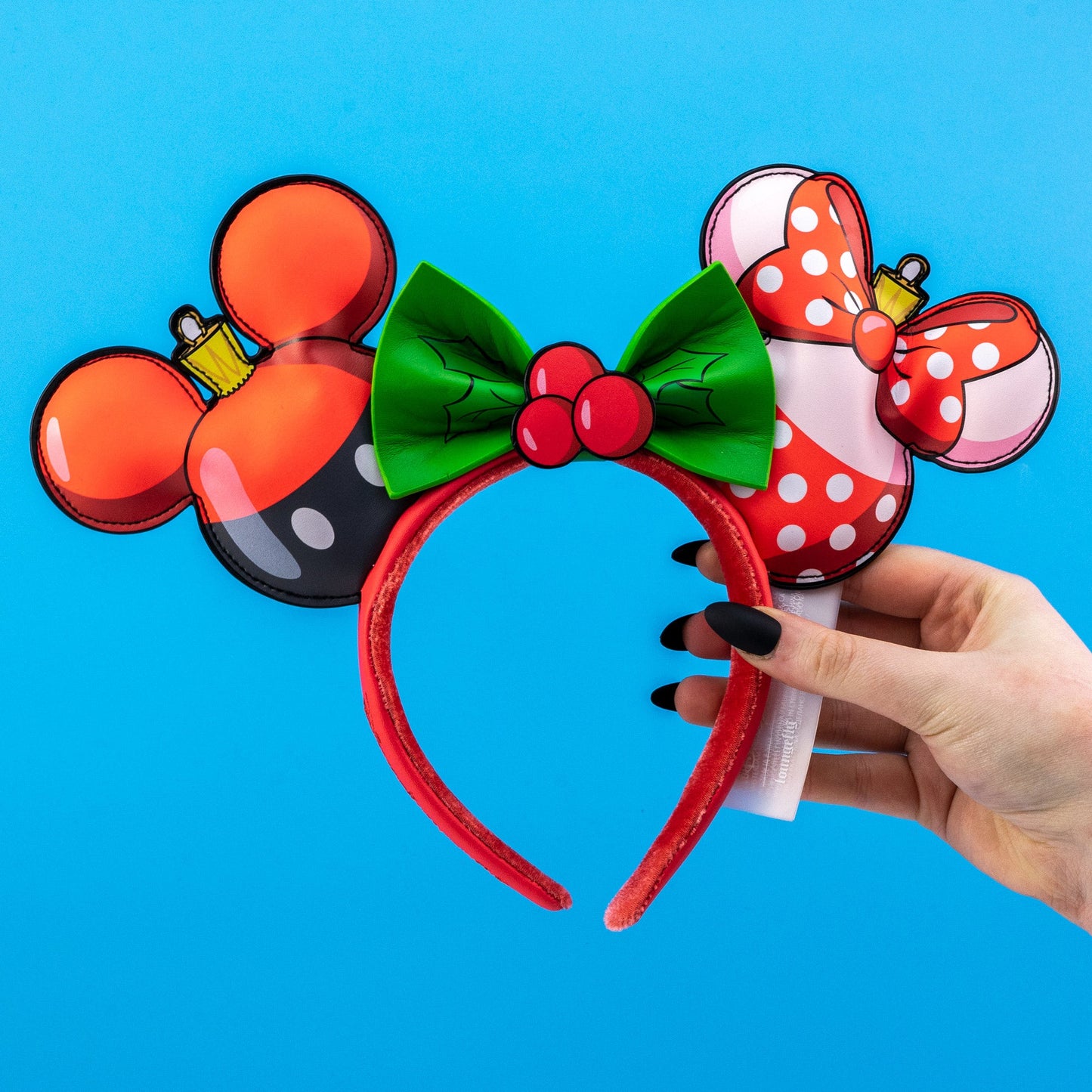 Loungefly x Disney Mickey and Minnie Ornament Headband - GeekCore