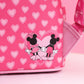 Loungefly x Disney Mickey and Minnie Pink Valentines Mini Backpack - GeekCore