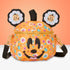 Loungefly x Disney Mickey Floral Pumpkin Figural Crossbody Bag - GeekCore
