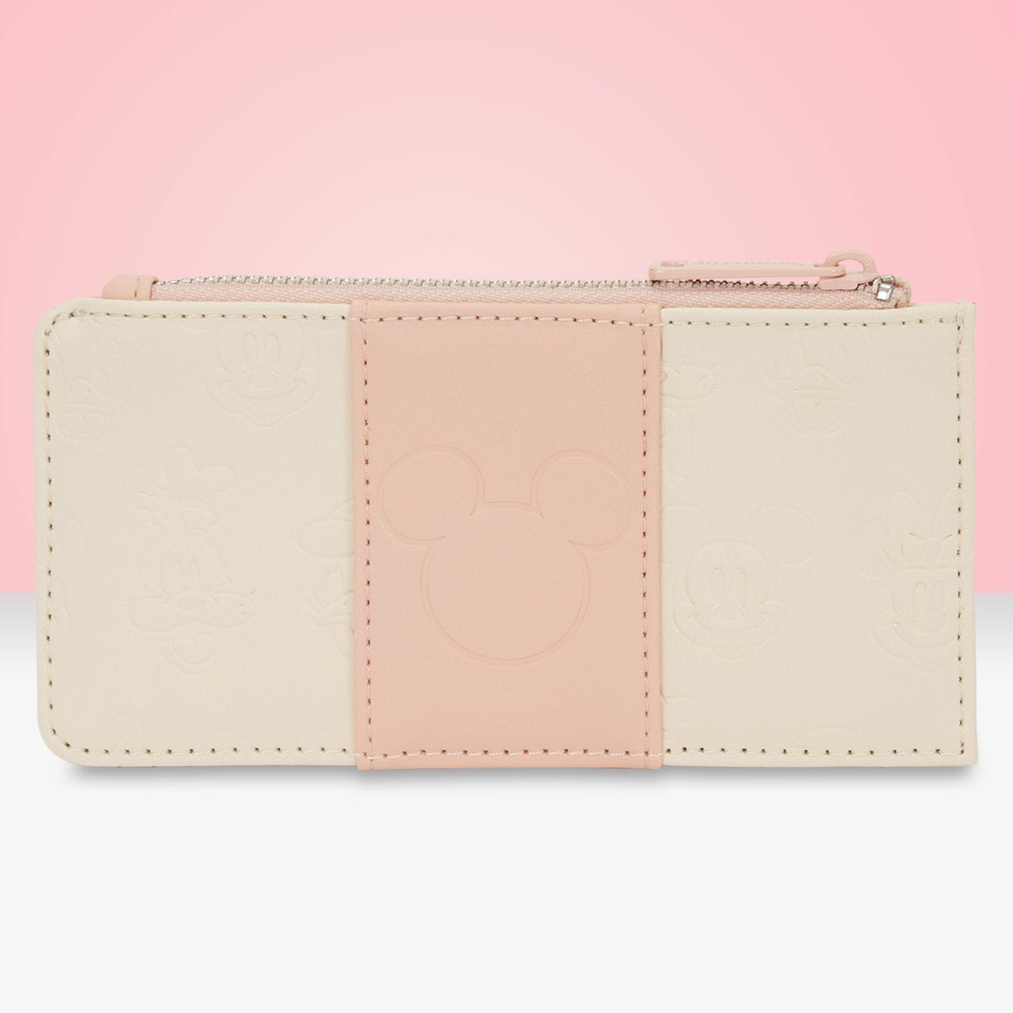 Loungefly x Disney Mickey & Friends All - Over Debossed Large Card Holder - GeekCore