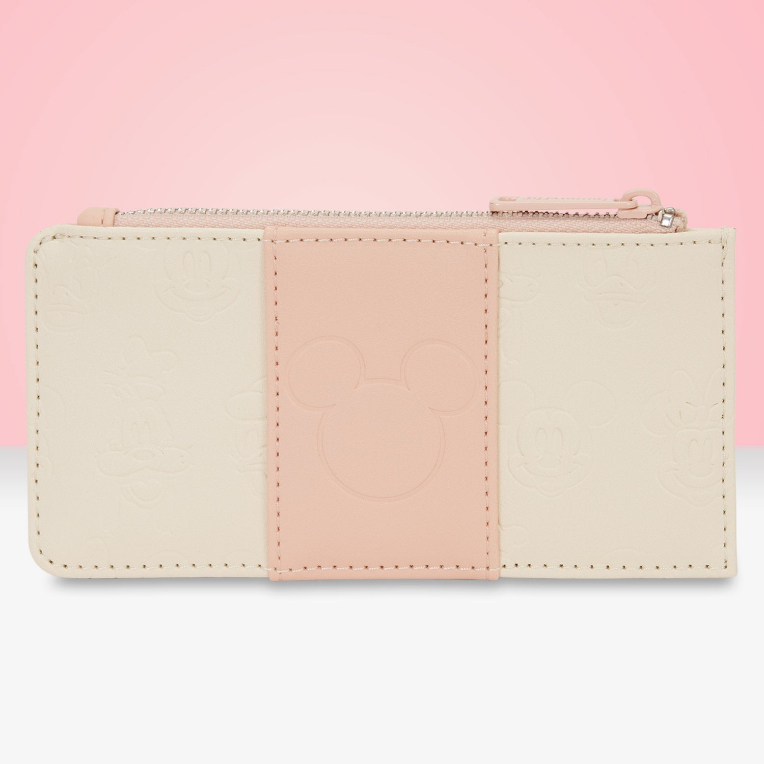 Loungefly x Disney Mickey & Friends All - Over Debossed Large Card Holder - GeekCore