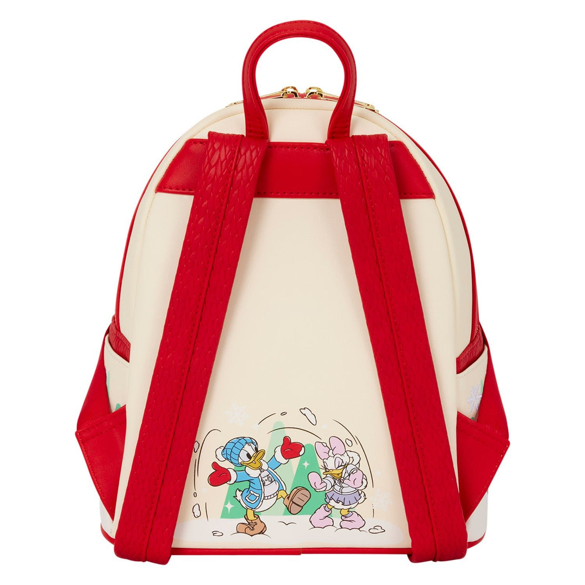 Loungefly x Disney Mickey & Friends Ice Skating Mini Backpack with Headband Holder - GeekCore