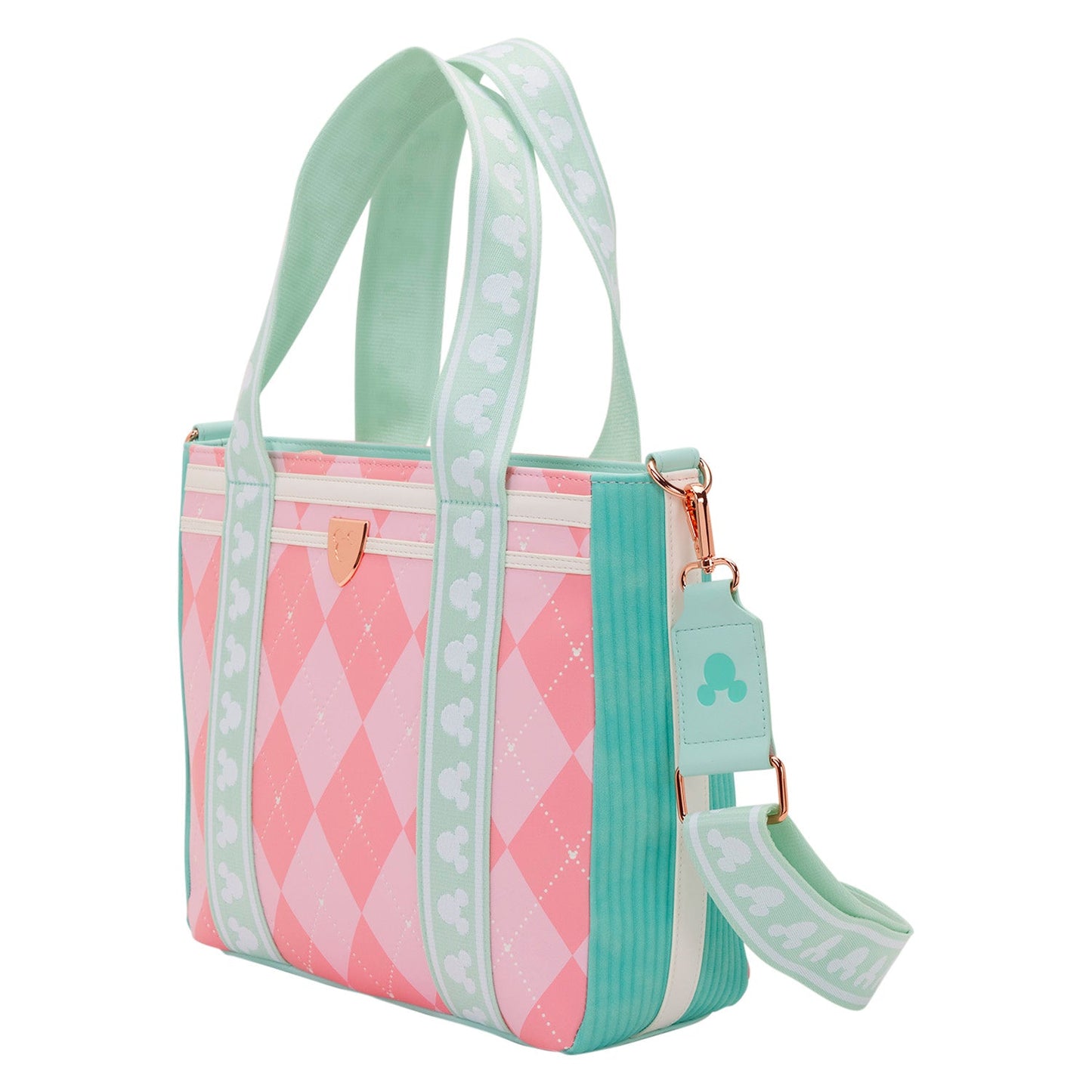 Loungefly x Disney Mickey & Friends Tennis Tote Bag With Coin Bag - GeekCore