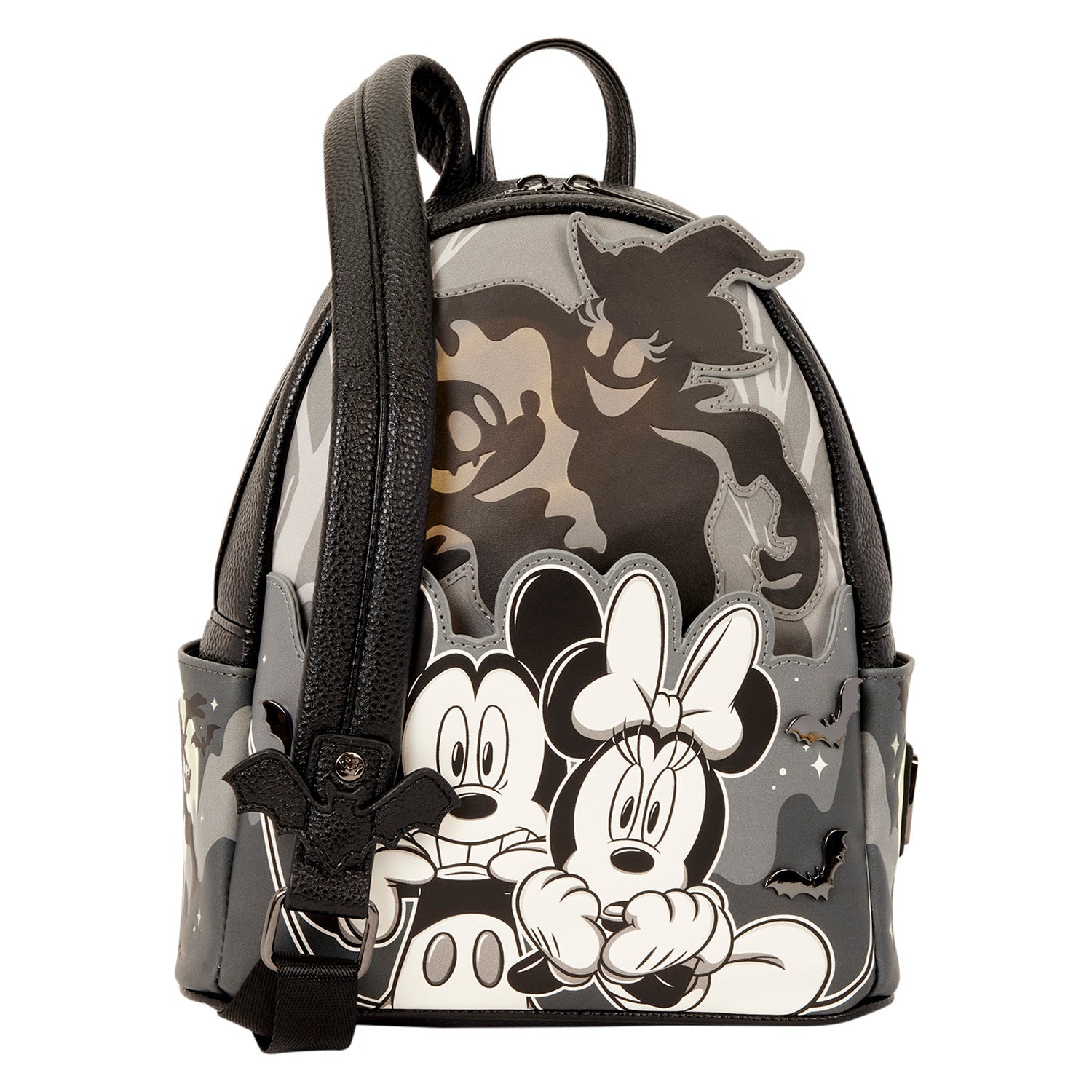 Loungefly x Disney Mickey & Minnie Ghost Light Up Glow Mini Backpack - GeekCore