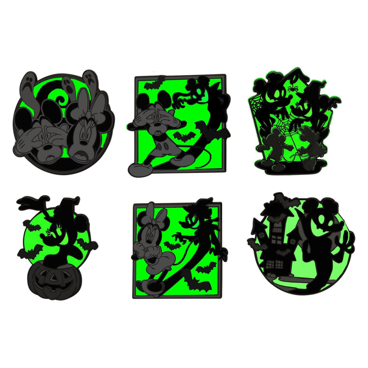 Loungefly x Disney Mickey & Minnie Ghost Mystery Box Pin - GeekCore