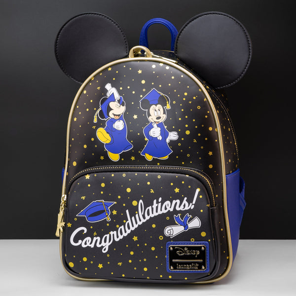 Disney Graduation Loungefly Loungefly Disney by Mickey & Minnie Graduation Heo Exclusive  main image 4