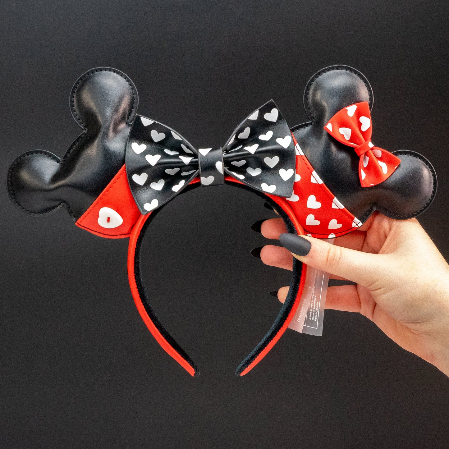 Loungefly x Disney Mickey Minnie Mouse Valentines Headband - GeekCore