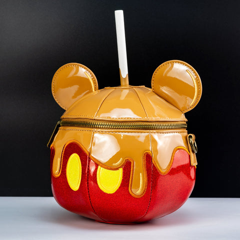 Loungefly x Disney Mickey Mouse Candy Apple Crossbody Bag