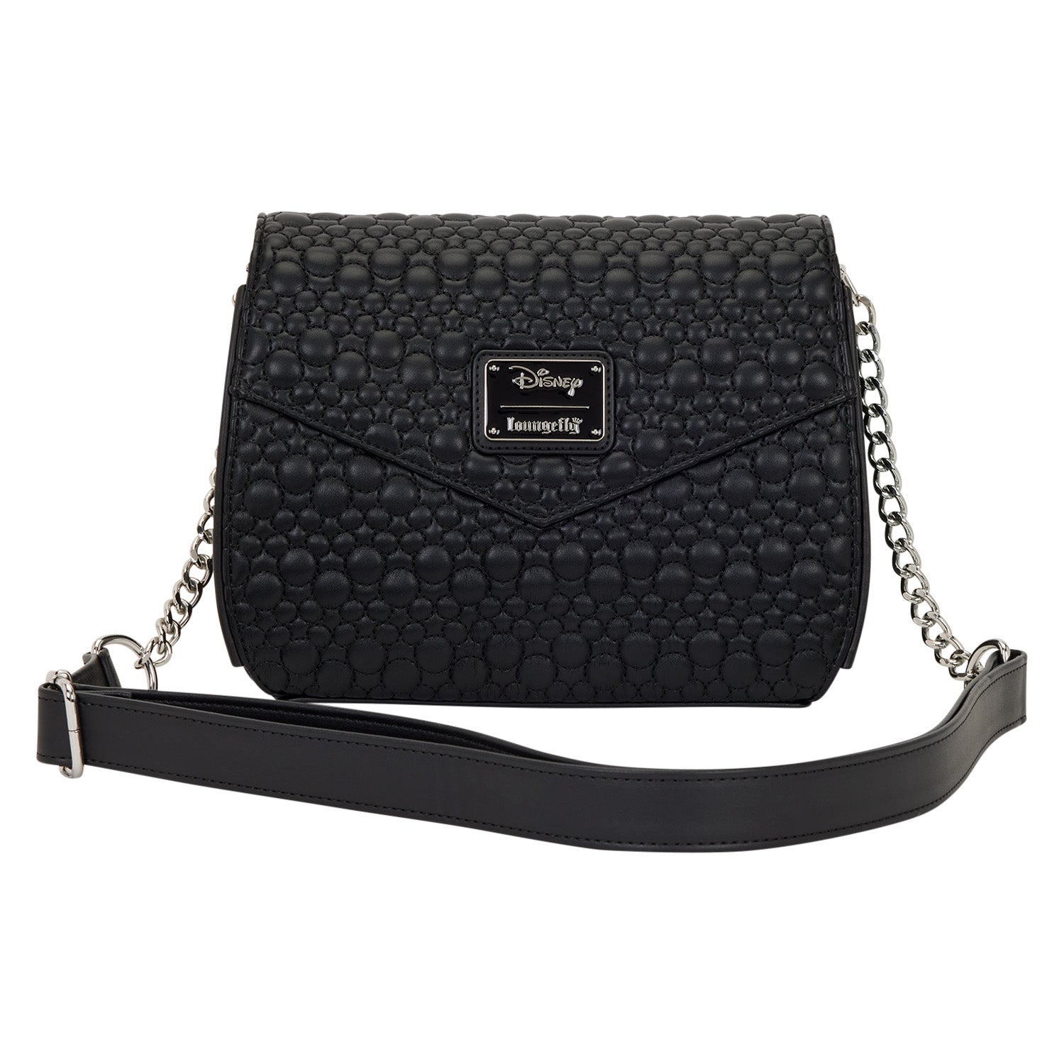 Loungefly x Disney Mickey Mouse Quilted Floral Crossbody Bag - GeekCore