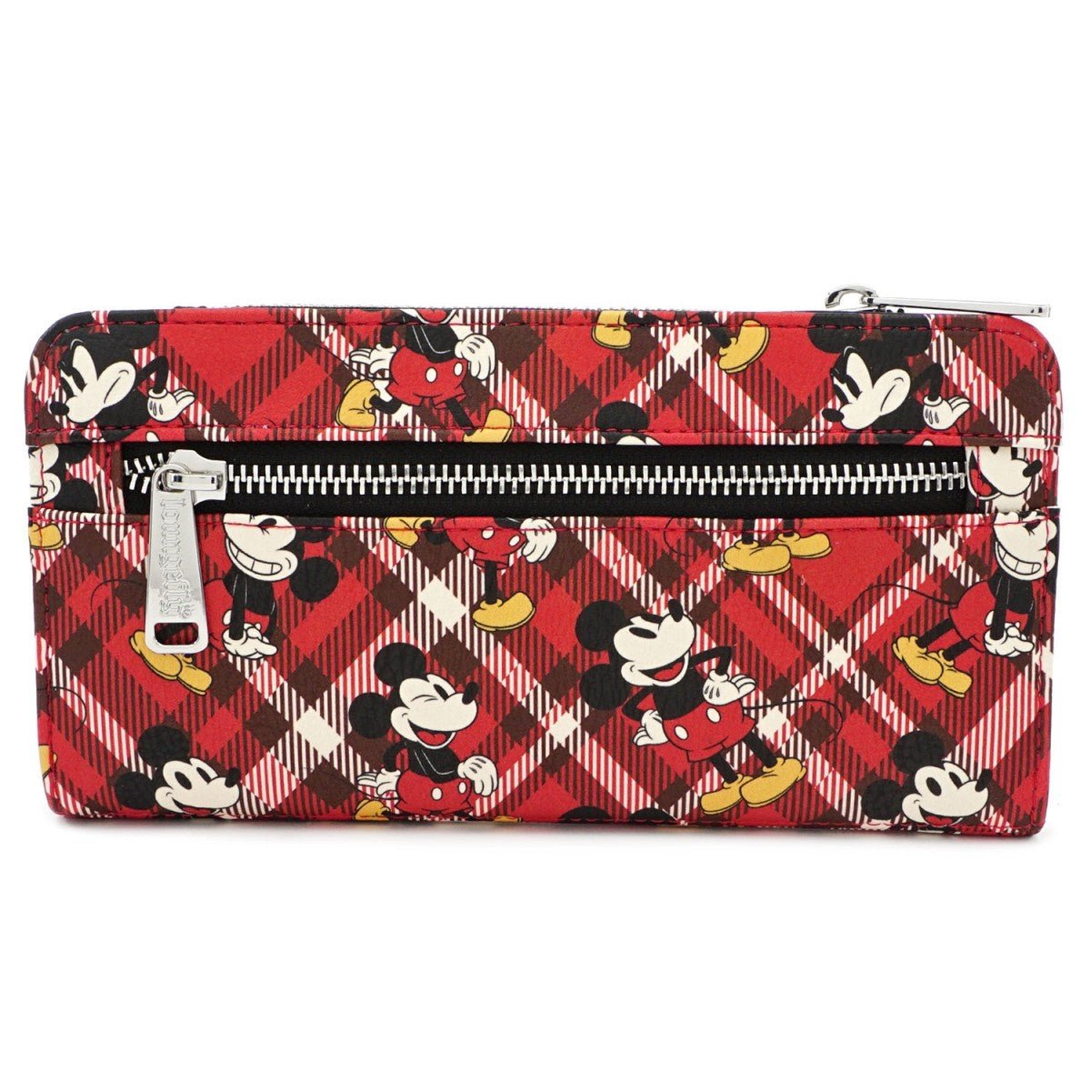 Loungefly X Disney Mickey Mouse Red Plaid Purse - GeekCore