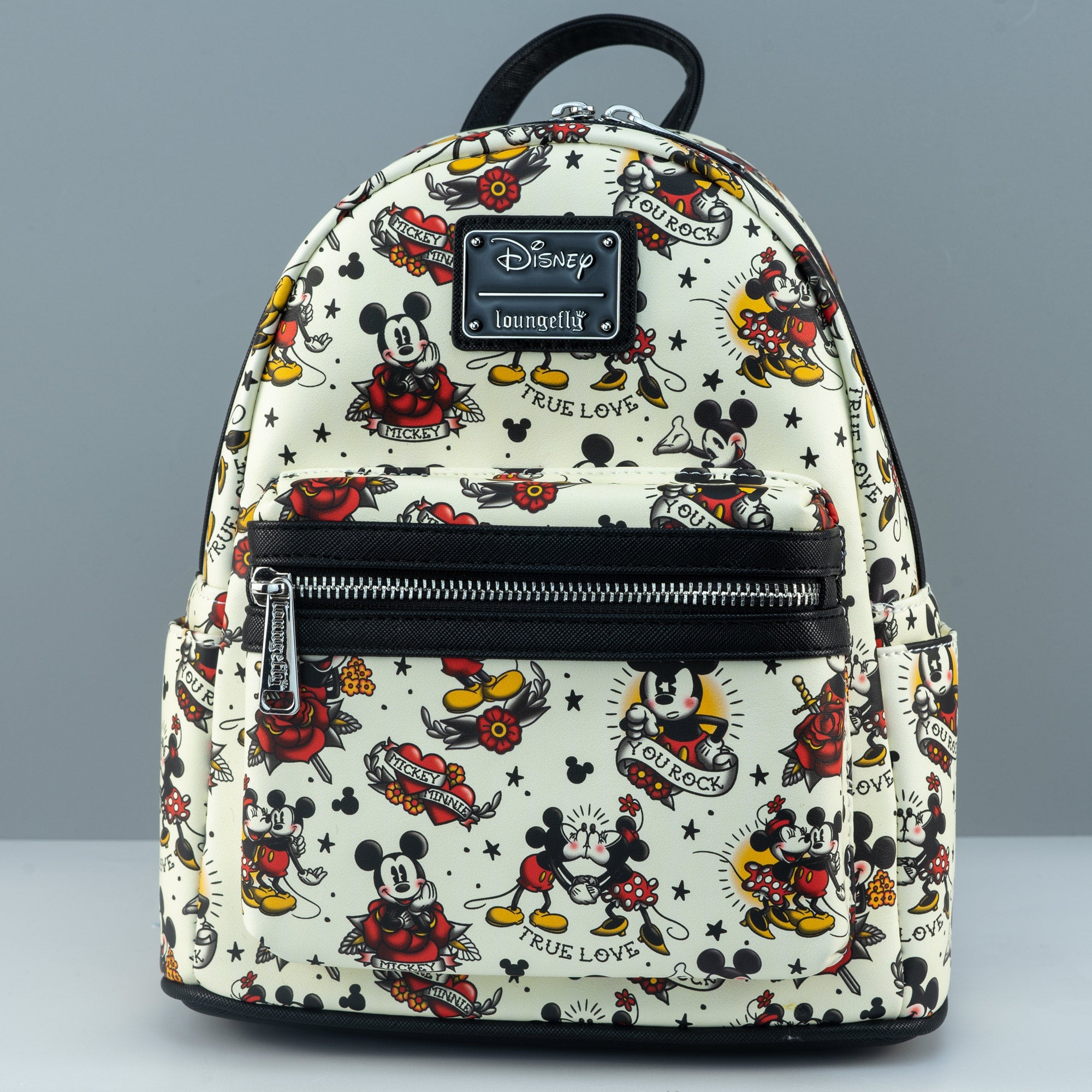 Loungefly x Disney Mickey Mouse Tattoo Art Mini Backpack – GeekCore