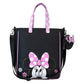 Loungefly x Disney Minnie Floral Rock the Dots Tote Bag with Coin Bag - GeekCore