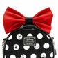 Loungefly x Disney Minnie Mouse Big Red Bow Crossbody Bag - GeekCore