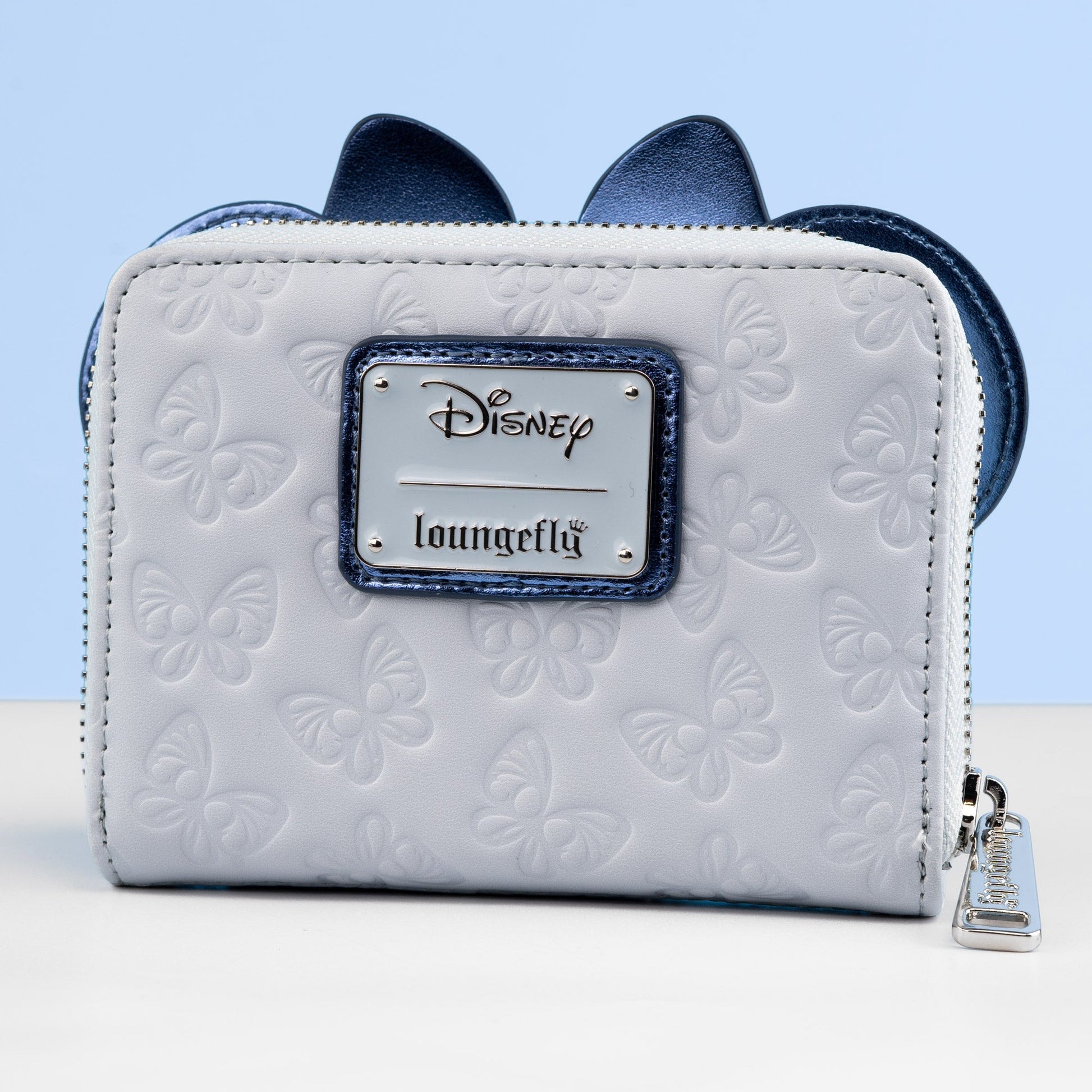 Loungefly x Disney Minnie Mouse Blue Butterfly Wallet - GeekCore