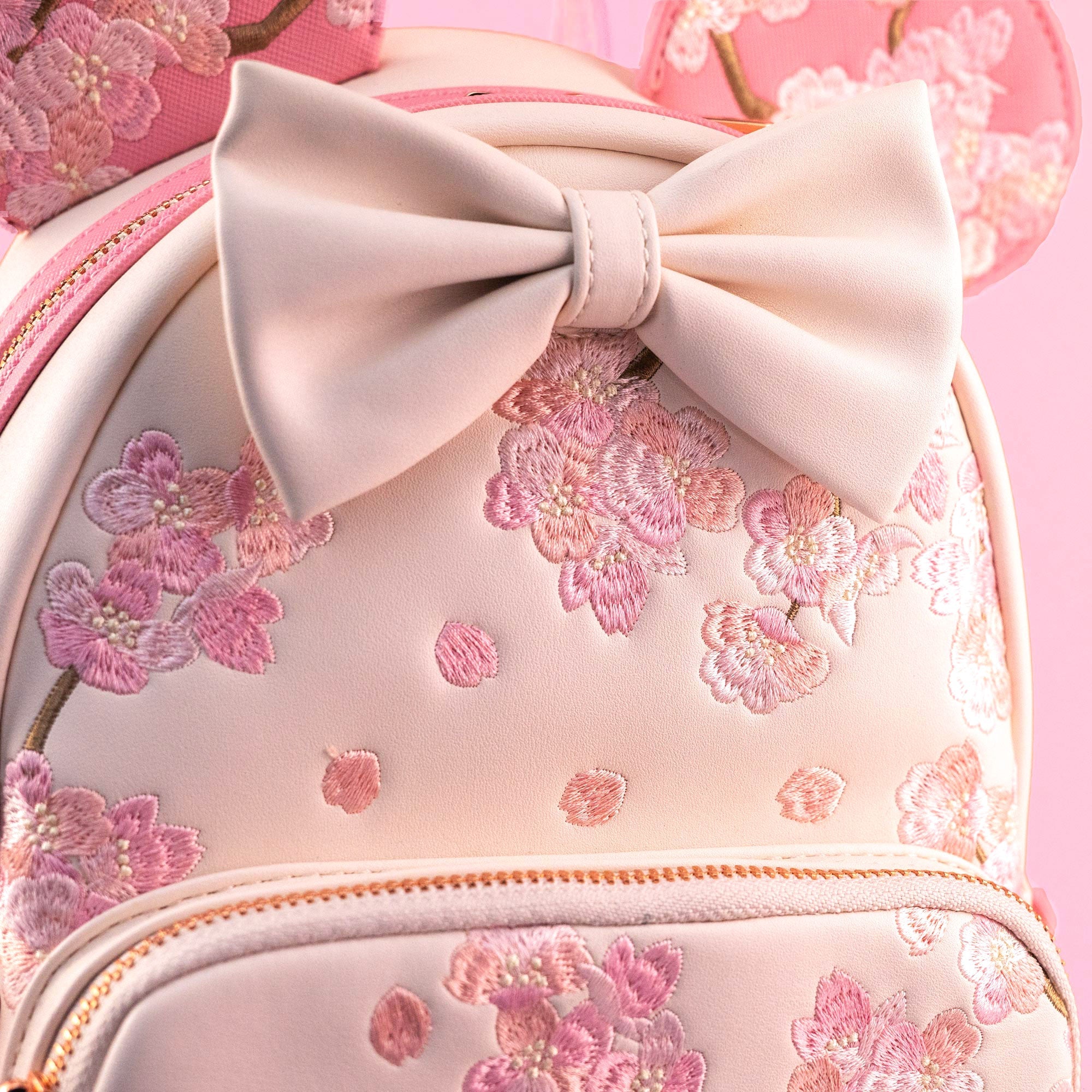 Loungefly x Disney Minnie Mouse Cherry Blossom Cosplay Mini Backpack
