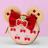 Loungefly x Disney Minnie Mouse Cherry Pie Ears Figural Coin Purse - GeekCore
