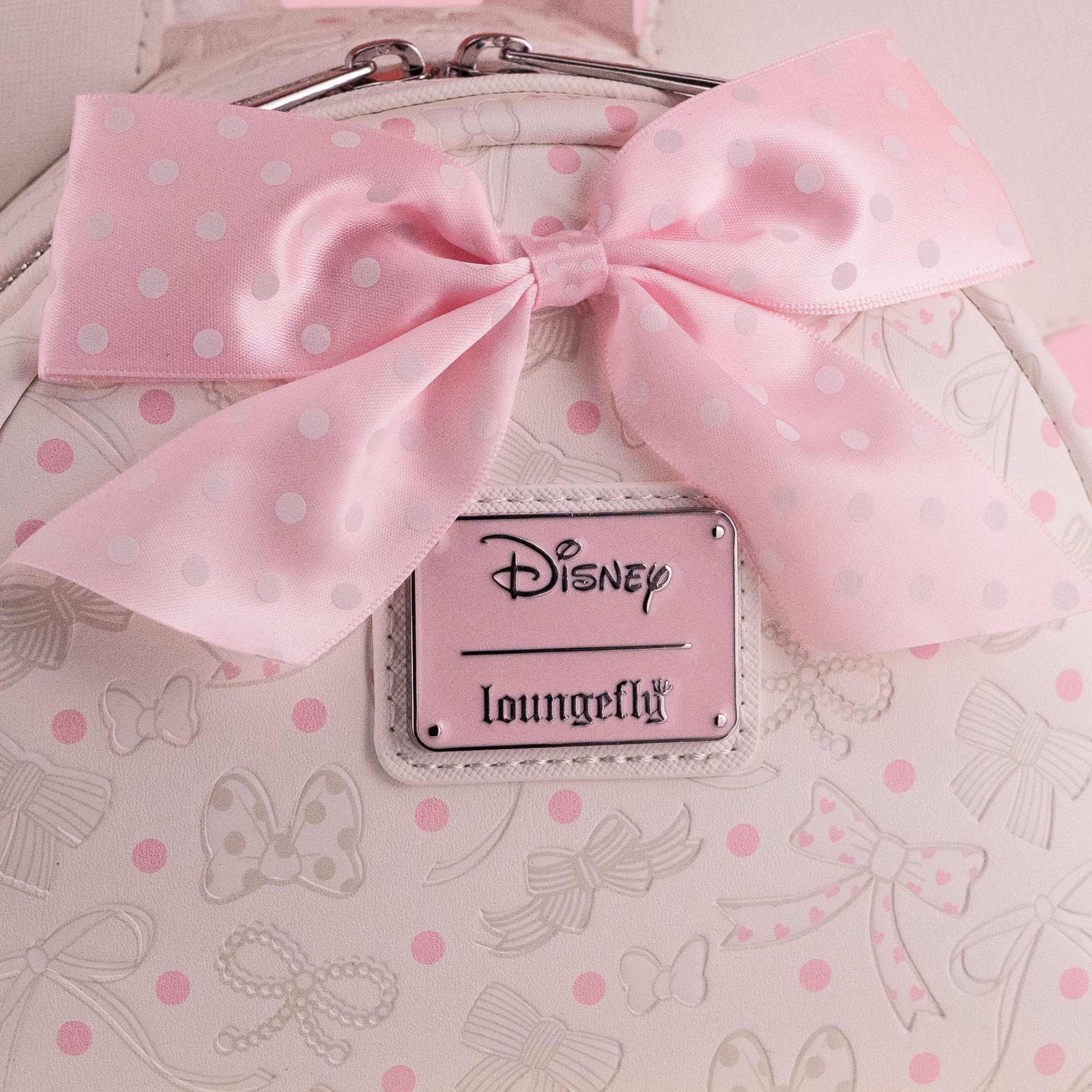Loungefly x Disney Minnie Mouse Coquette Bow Mini Backpack - GeekCore